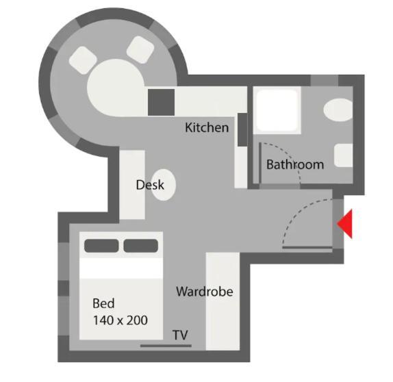 Designer Wohnung Schloessle 2 Steinenbronn 外观 照片